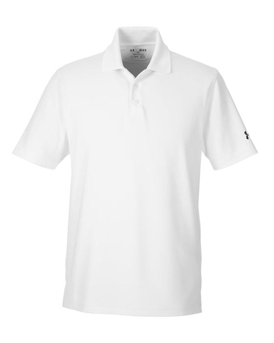 Front and Blank view of the Under Armour Men's Polo