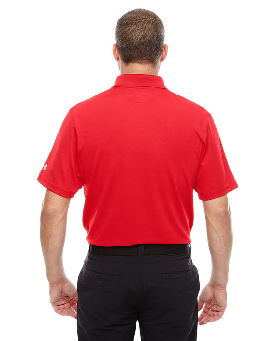 Rear view of the Under Armour Men's Polo