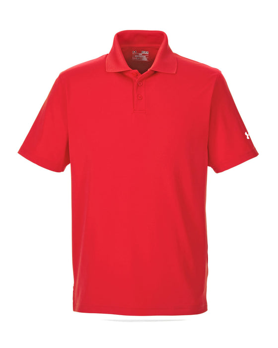 Front and Blank view of the Under Armour Men's Polo