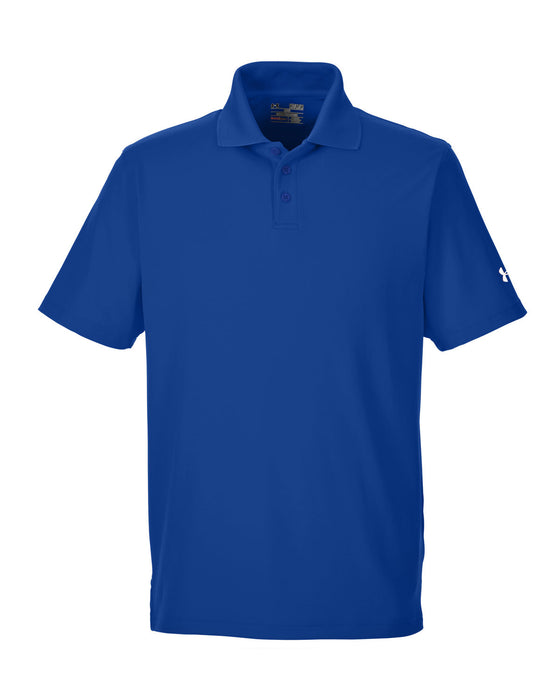 Front and Blank view of the Under Armour Men's Polo