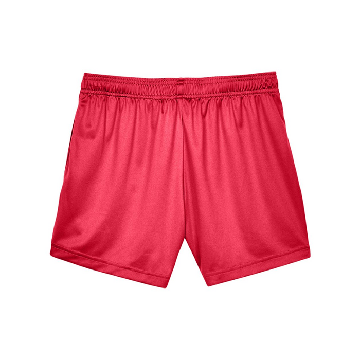 Rear view of the Women's Zone Performance Shorts - 