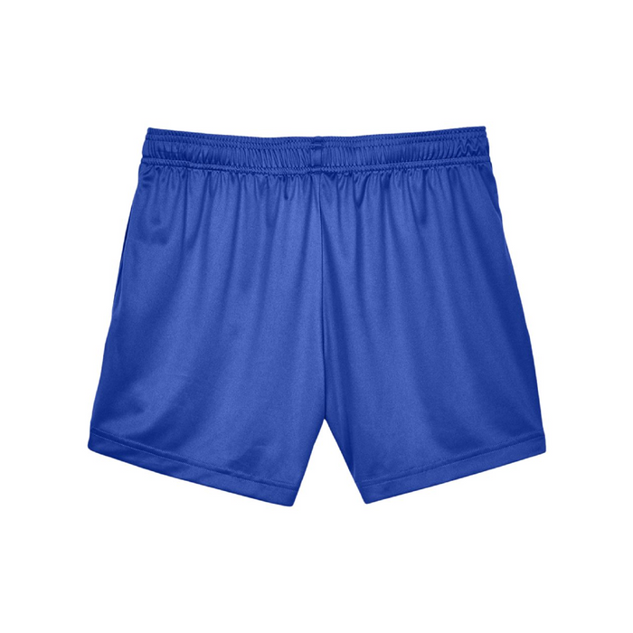Rear view of the Women's Zone Performance Shorts - 