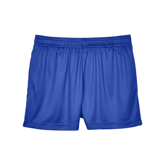 Front view of the Women's Zone Performance Shorts - 