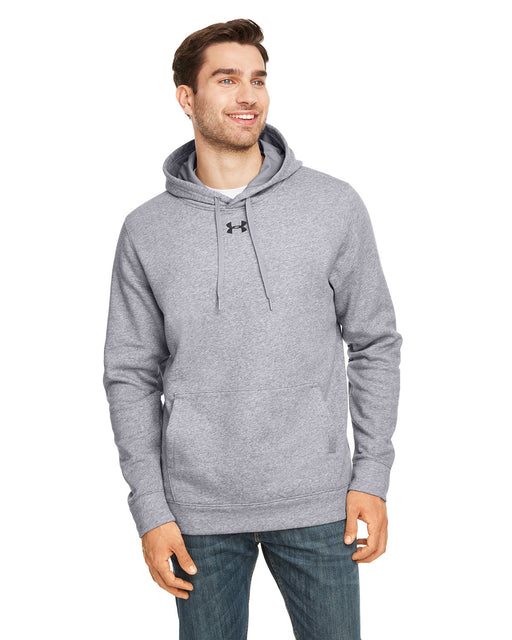 Front and Primary view of the Under Armour Men's Hustle Pullover Hooded Sweatshirt