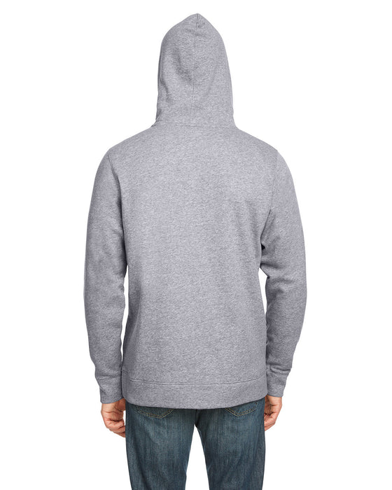 Rear view of the Under Armour Men's Hustle Pullover Hooded Sweatshirt