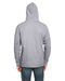 Rear view of the Under Armour Men's Hustle Pullover Hooded Sweatshirt