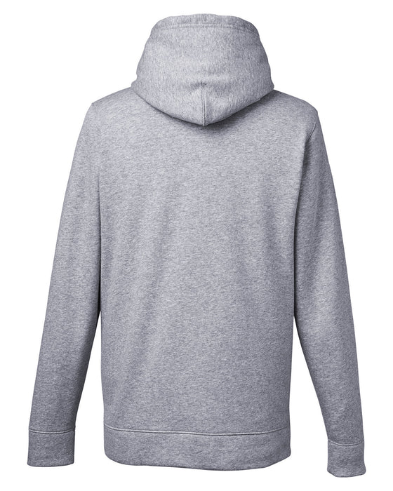 Rear and Blank view of the Under Armour Men's Hustle Pullover Hooded Sweatshirt