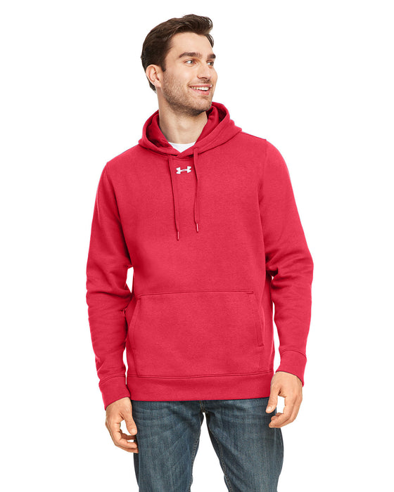 Front and Primary view of the Under Armour Men's Hustle Pullover Hooded Sweatshirt