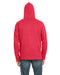 Rear view of the Under Armour Men's Hustle Pullover Hooded Sweatshirt