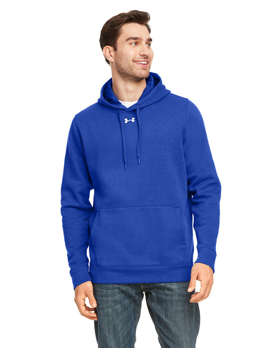 Front and Primary view of the Under Armour Men's Hustle Pullover Hooded Sweatshirt