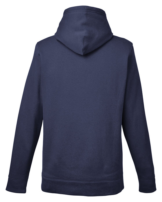 Rear and Blank view of the Under Armour Men's Hustle Pullover Hooded Sweatshirt