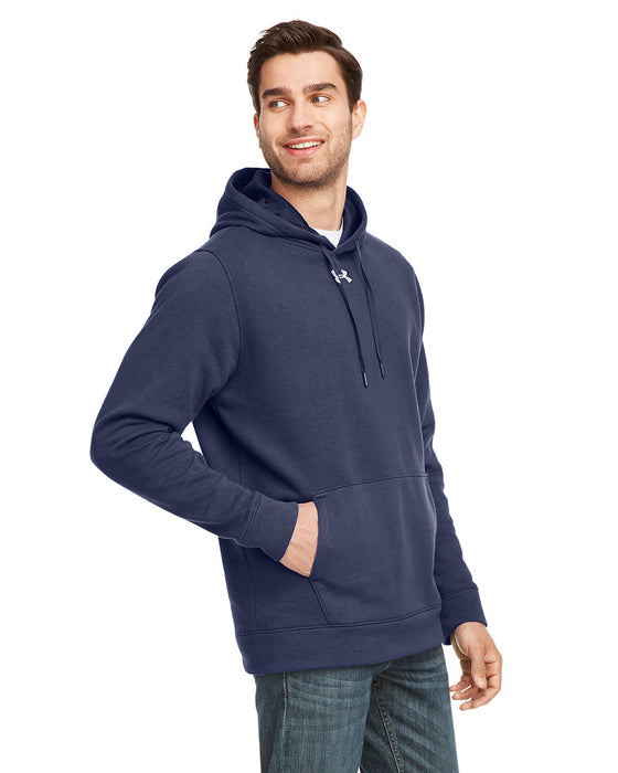 Right view of the Under Armour Men's Hustle Pullover Hooded Sweatshirt