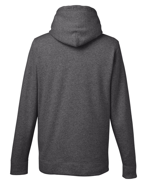 Rear and Blank view of the Under Armour Men's Hustle Pullover Hooded Sweatshirt