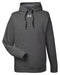 Front and Blank view of the Under Armour Men's Hustle Pullover Hooded Sweatshirt