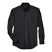 Front view of the Men's Crown Collection® Broadcloth Woven Dress Shirt - 