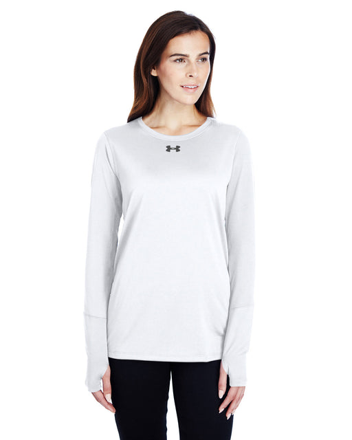 Front and Primary view of the Under Armour Ladies' Long-Sleeve Locker T-Shirt 2.0