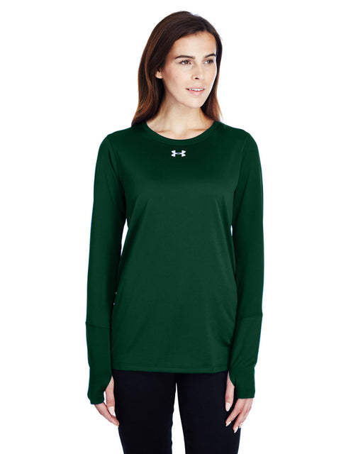 Front and Primary view of the Under Armour Ladies' Long-Sleeve Locker T-Shirt 2.0