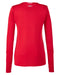 Rear and Blank view of the Under Armour Ladies' Long-Sleeve Locker T-Shirt 2.0