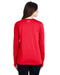 Rear view of the Under Armour Ladies' Long-Sleeve Locker T-Shirt 2.0