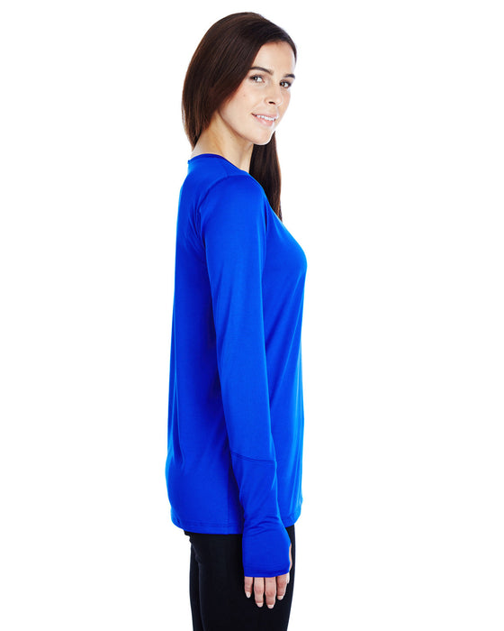 Right view of the Under Armour Ladies' Long-Sleeve Locker T-Shirt 2.0