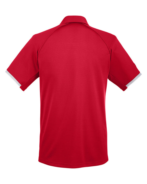 Rear and Blank view of the Under Armour Men's Corporate Rival Polo