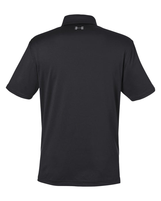 Rear and Blank view of the Under Armour Men's T2G Polo Limited Edition