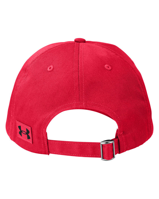 Rear view of the Under Armour Team Chino Hat