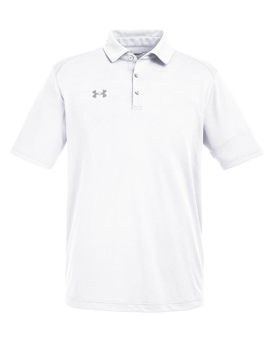 Front and Blank view of the Under Armour Men's Tech™ Polo