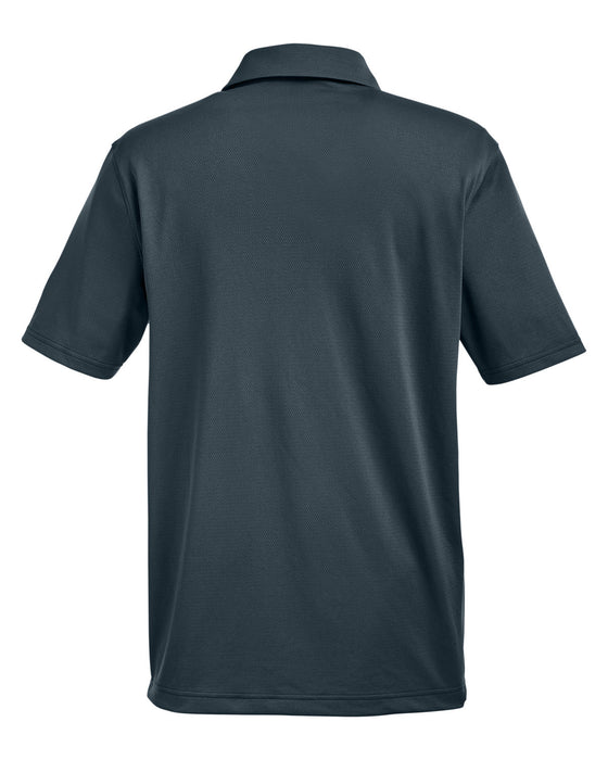 Rear and Blank view of the Under Armour Men's Tech™ Polo