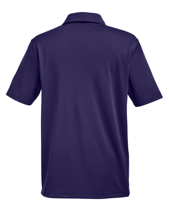 Rear and Blank view of the Under Armour Men's Tech™ Polo