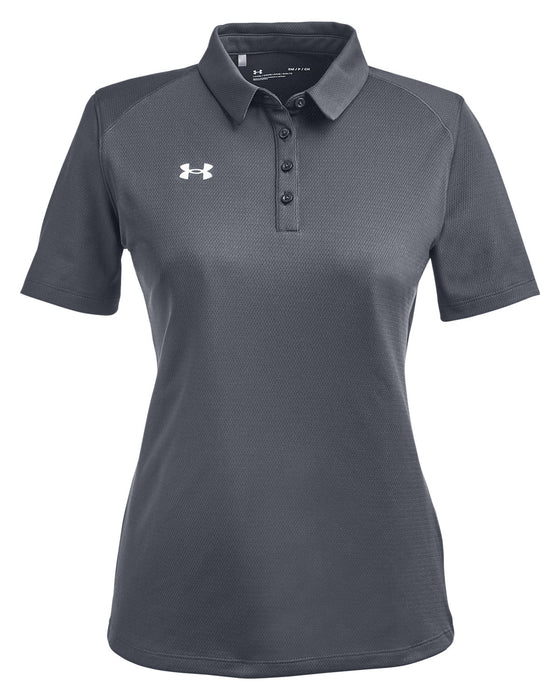 Front and Blank view of the Under Armour Ladies' Tech™ Polo