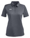 Front and Blank view of the Under Armour Ladies' Tech™ Polo