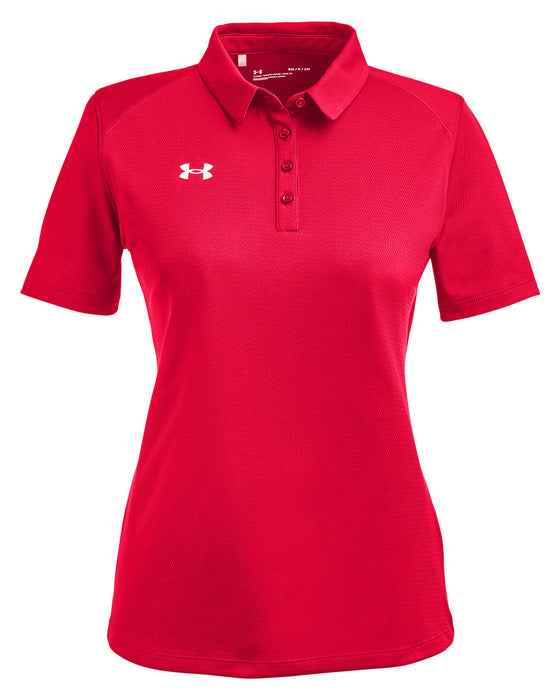 Front and Blank view of the Under Armour Ladies' Tech™ Polo