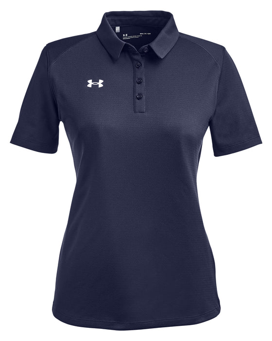 Front and Blank view of the Under Armour Ladies' Tech™ Polo