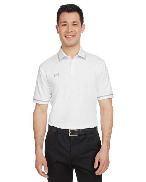 Front and Primary view of the Under Armour Men's Tipped Teams Performance Polo