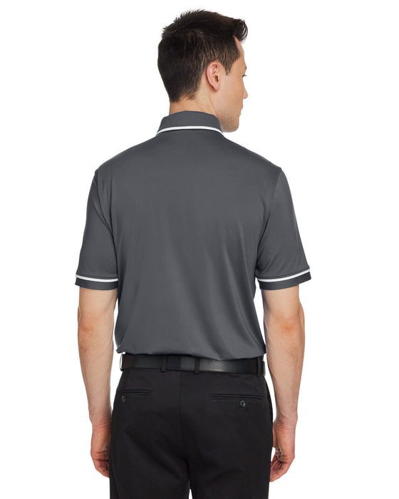 Rear view of the Under Armour Men's Tipped Teams Performance Polo