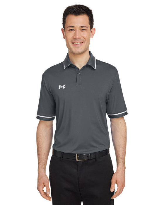 Front and Primary view of the Under Armour Men's Tipped Teams Performance Polo