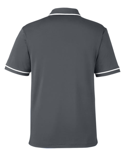 Rear and Blank view of the Under Armour Men's Tipped Teams Performance Polo