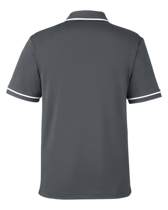 Rear and Blank view of the Under Armour Men's Tipped Teams Performance Polo