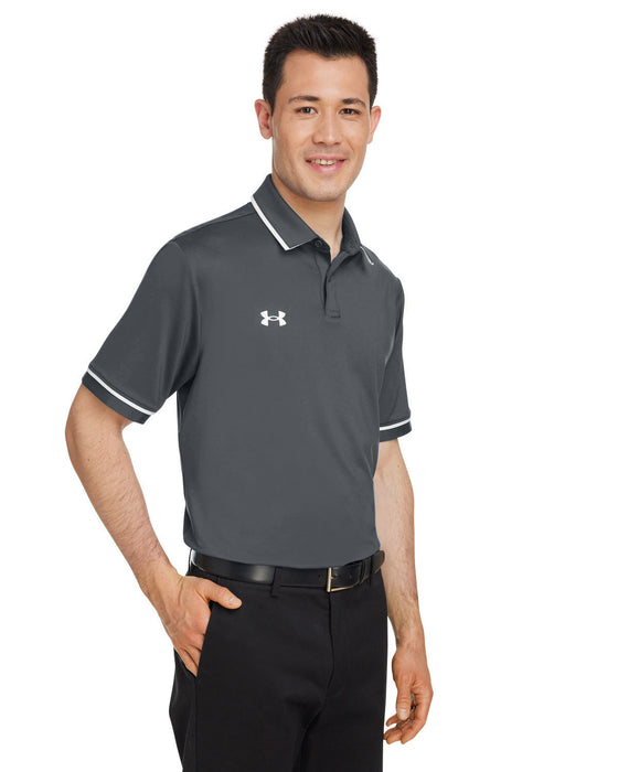 Right view of the Under Armour Men's Tipped Teams Performance Polo