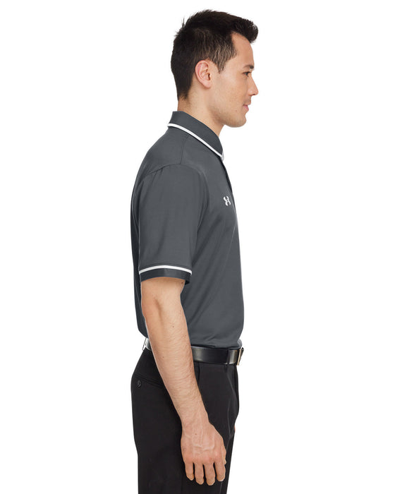 Right view of the Under Armour Men's Tipped Teams Performance Polo