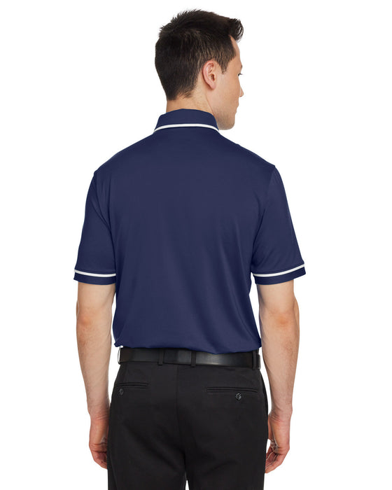 Rear view of the Under Armour Men's Tipped Teams Performance Polo