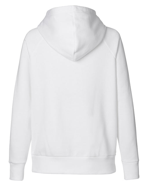 Rear and Blank view of the Under Armour Ladies' Rival Fleece Hooded Sweatshirt