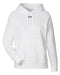 Front and Blank view of the Under Armour Ladies' Rival Fleece Hooded Sweatshirt