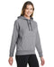 Right view of the Under Armour Ladies' Rival Fleece Hooded Sweatshirt