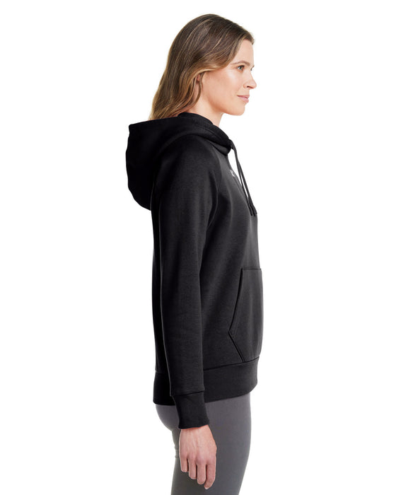 Right view of the Under Armour Ladies' Rival Fleece Hooded Sweatshirt