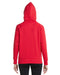 Rear view of the Under Armour Ladies' Rival Fleece Hooded Sweatshirt