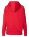 Rear and Blank view of the Under Armour Ladies' Rival Fleece Hooded Sweatshirt