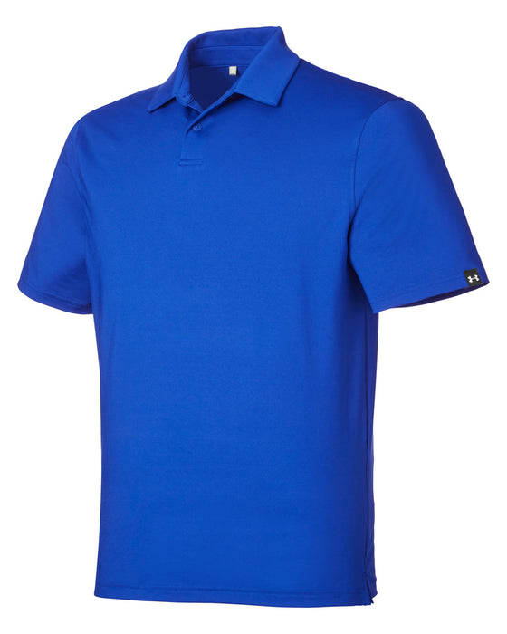 Right and Blank view of the Under Armour Men's Recycled Polo