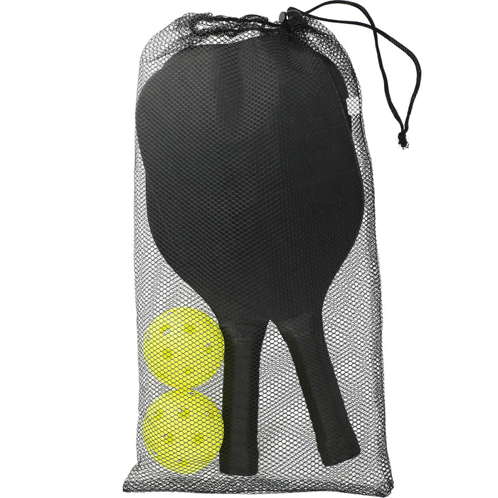 Front view of the Pickleball Paddle and Ball Set